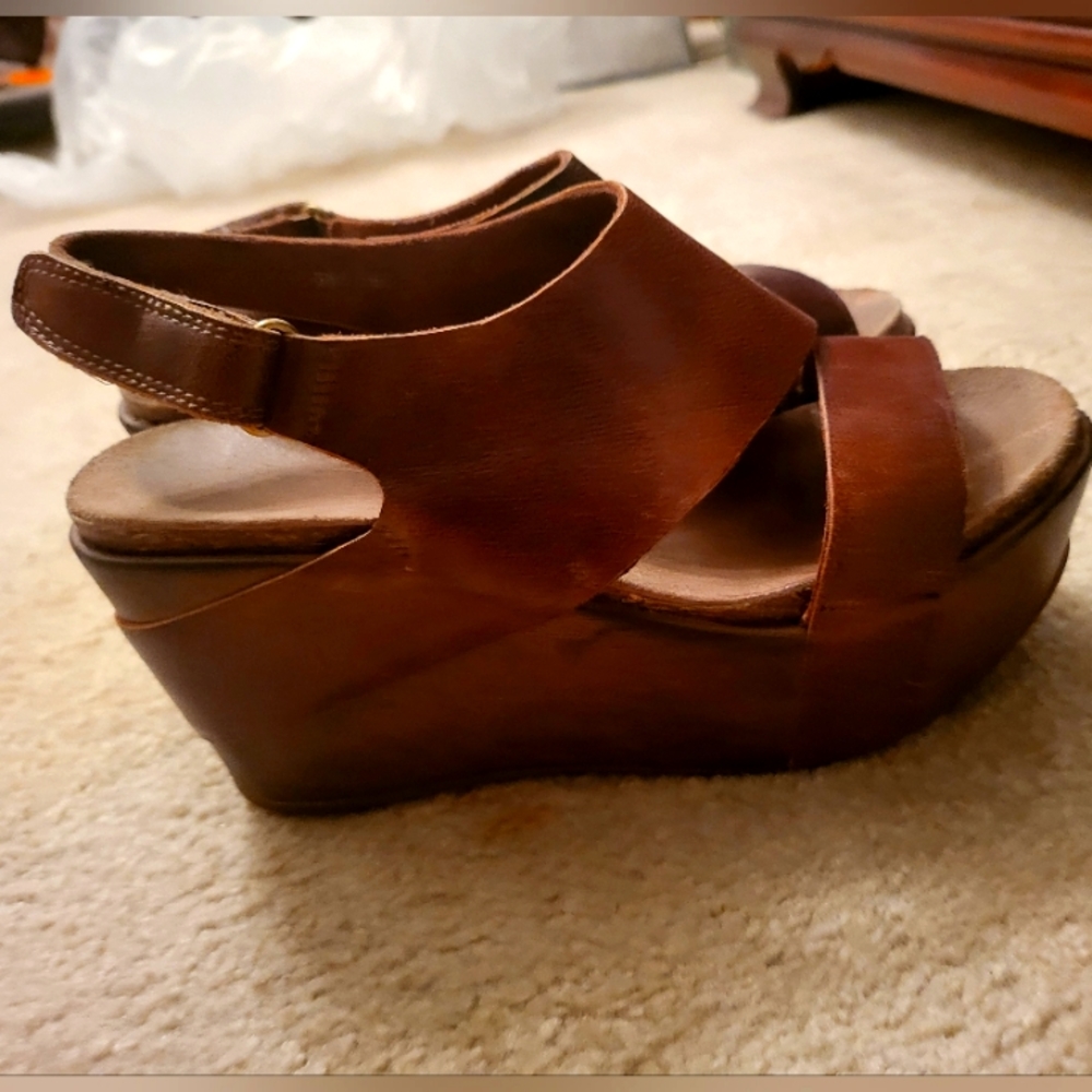 COPY - Antelope Brown Wedges Size 36